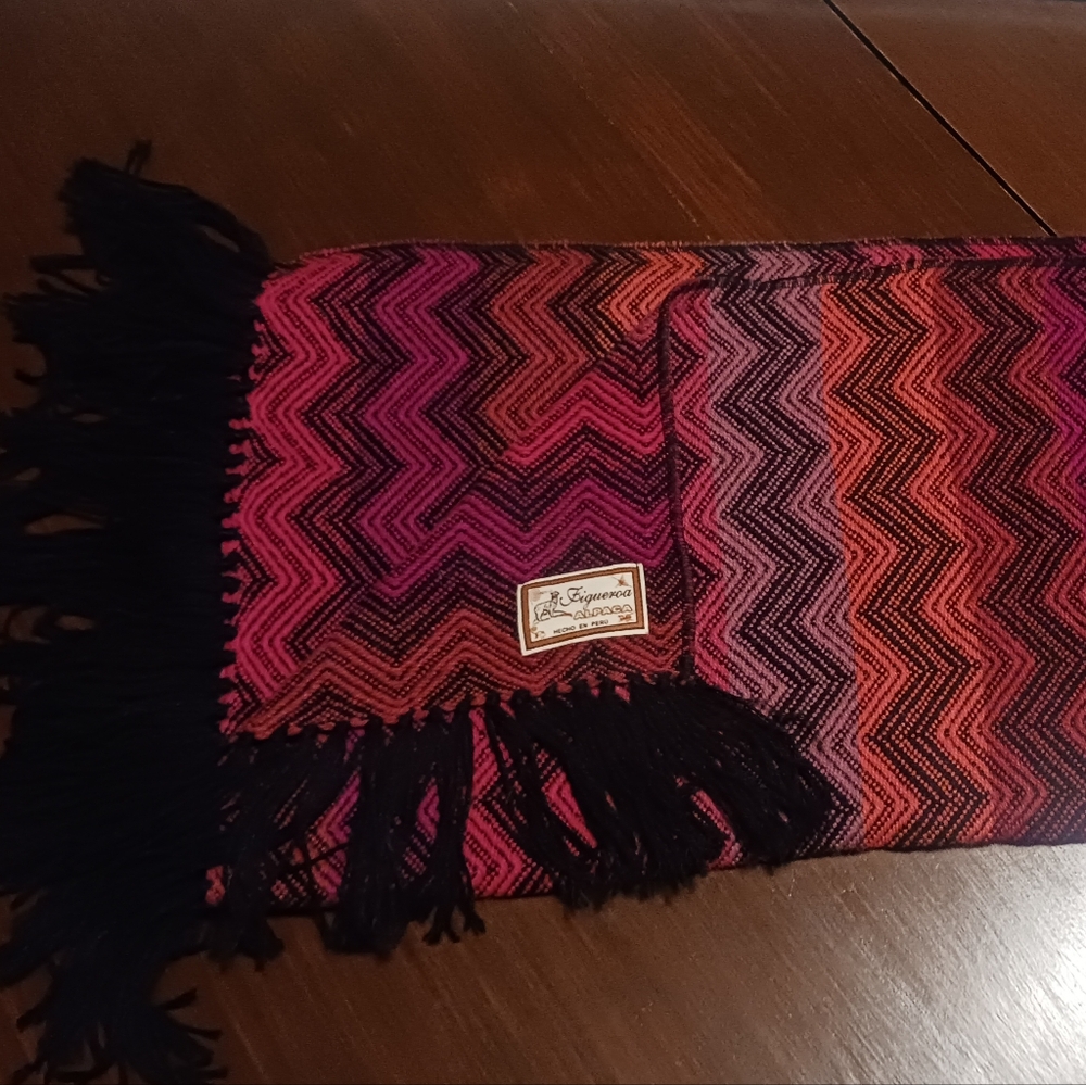 Alpaca Herringbone Scarf